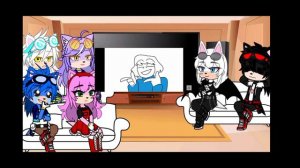 ~Реакция персонажей из Соника на undertale за 8 минут~