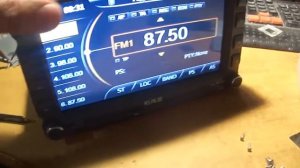 Магнитола на ГАЗель NEXT ж/к штатная 2DIN A21R23-7908100