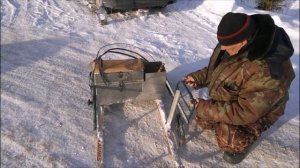 Самодельная палатка для зимней рыбалки
