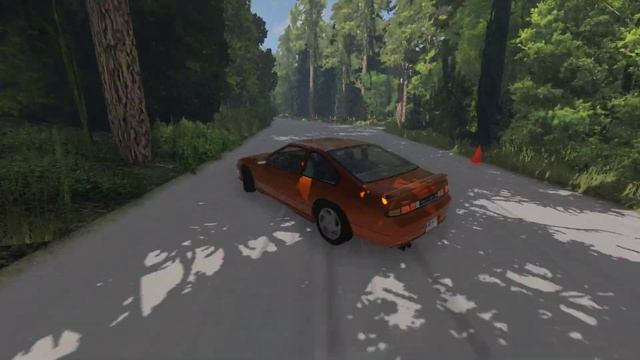 BeamNG - Okuibuki Motor Park Drift - Full send with 220BX смотреть онлайн