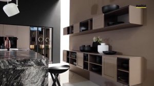 Обзор немецкой кухни Nolte, модель Lugano Lack.