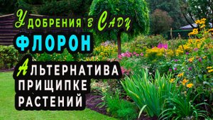 Удобрение Флорон - альтернатива прищипке растений Мгновенный эффект