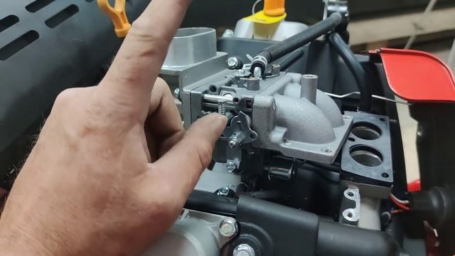 Мотор болотоход MAX Motor loncin 35 л.с, распаковка, настройка троса газа, установка на лодку. смотреть онлайн