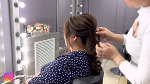 Прическа. Прическа на короткие волосы. Как собрать пучок