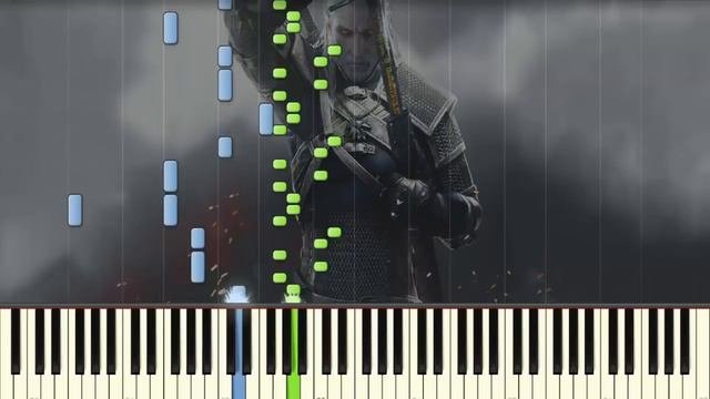 The Witcher 3 - Silver For Monsters - Piano Tutorial (Synthesia)