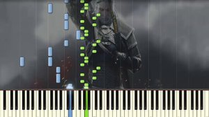 The Witcher 3 - Silver for Monsters - Piano tutorial (Synthesia)