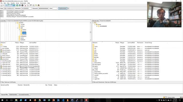 Transferring files with sftp and filezilla смотреть онлайн