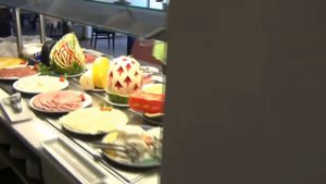 Тунис. Хаммамет. Завтрак в отеле Bel Azur Thalassa & Bungalows 4.