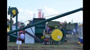 Работа пневмосортировальной машины ПСМ-0,5. Выставка Золотая Нива-2012