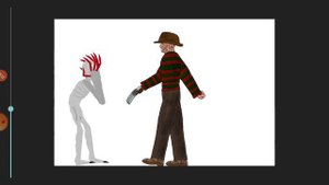 Scp 096 (скромник) vs фредди крюгер