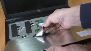 Замена клавиатуры - ноутбук ASUS X55C
