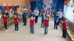 Флешмоб «Российский флаг»