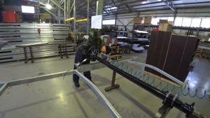 Сборка лодочного прицепа AvtoS B55