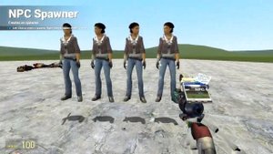 СПАВНЕР NPC, 10000 ХП NPC, КАК УБРАТЬ ПОДСКАЗКИ ► Garry`s mod