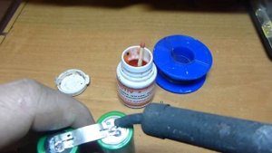 Пайка Аккумуляторов 18650 Li-ion