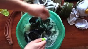 Заправка фильтров респиратора \ respirator filter maintenance