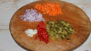 Рассольник с курицей и рисом