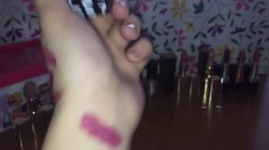 Все мои помады (1 часть )