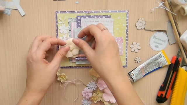 Скрапбукинг Мастер-класс по декорированию коробочки смотреть онлайн