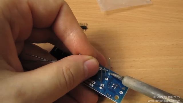 Модуль питания на L7805CV, набор для сборки смотреть онлайн