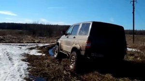 Уаз дизель QD32 и кпп patrol160