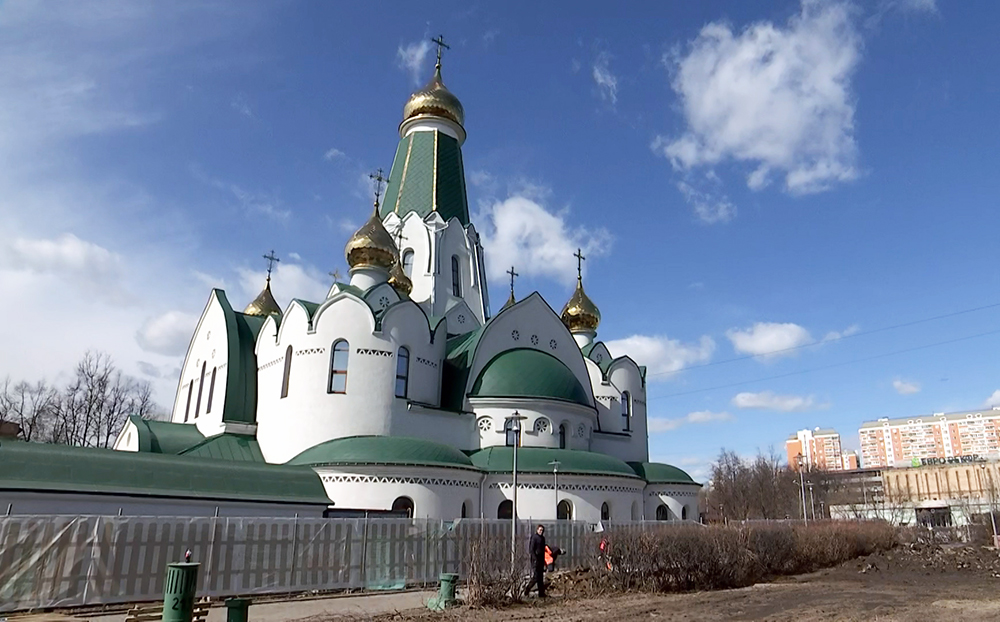 В Москве возвели храм в честь Саввы Сторожевского / События на ТВЦ