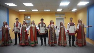 123 Образцовый ансамбль народной песни Зарянка г  Липецк   Как по горкам, по горам