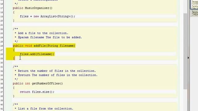 BlueJ Chapter 4 Part 3 Internal and External View of music organizer v1 смотреть онлайн