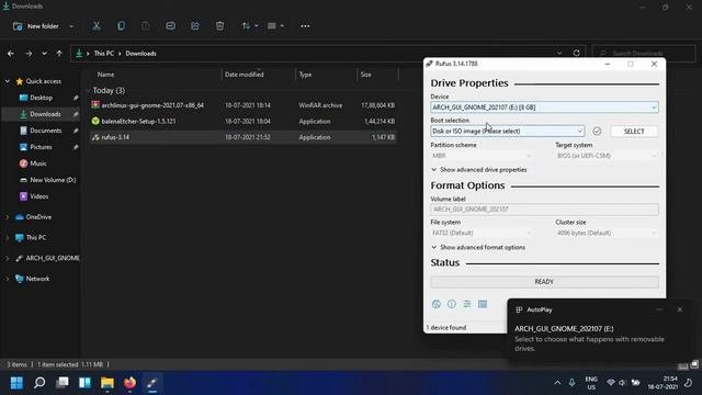 How To Make Bootable Linux USB In Windows 11 | Rufus | Legacy/UEFI