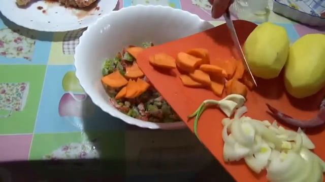 мясо по-мексикански с овощами в духовке