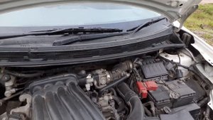 Ищем номер кузова на автомобиле Ниссан АД