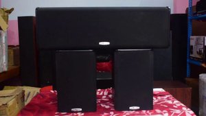 POLK AUDIO -  RTA 8TL ,TSi100 Bookshelf Speaker, TSi CS20 Center speaker,  PSW 12 subwoofer For Sal