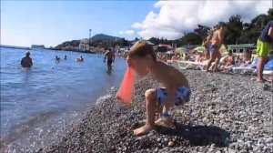 Алушта Крым отель Демерджи обзор территория пляж отдых в Крым с ребенком