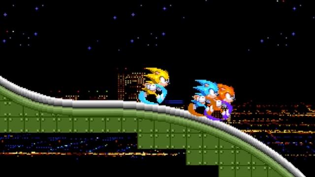 Super Sonic Racing #2 (Runner Genesis Style) смотреть онлайн