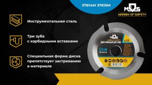 Пильные диски для УШМ 37614М 37615М 37618М