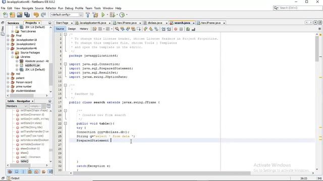 Display data from sql database into jtable in java | netbeans | tutorial 17 смотреть онлайн