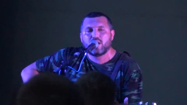 Костя Кулясов (АнимациЯ) - Псих @ OZ-Rock Acoustic Орехово-Зуево 20.08.2016