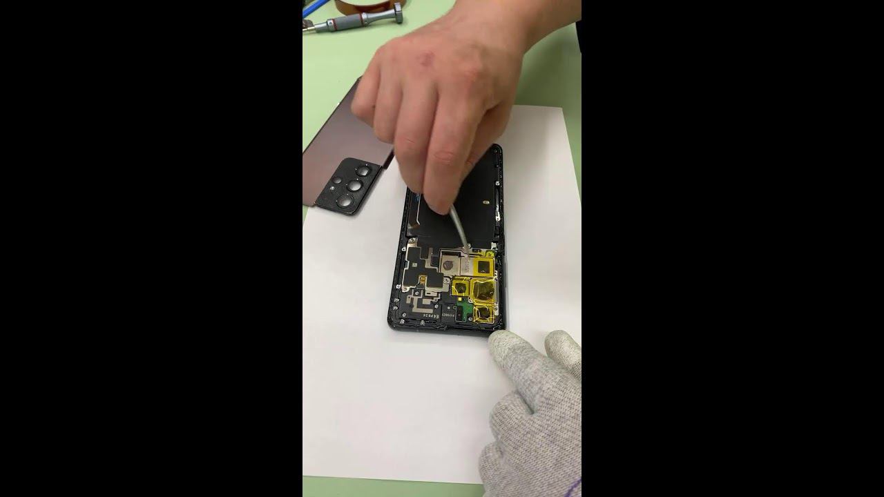 Samsung s21 ultra замена оригинального экрана