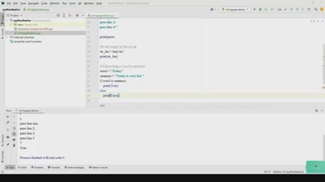 PYTHON | PYTHON BASICS | STRING | STRING METHODS | PART 1