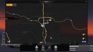 Праздничный конвой а American Truck Simulator MP