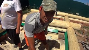 Чтобы сруб не СГНИЛ!   Отливы для цоколя