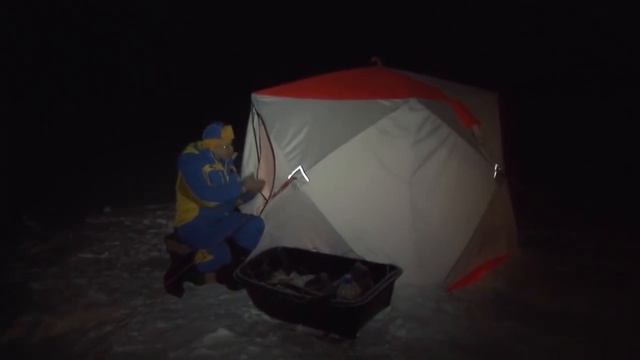 Ночная ловля рипуса Чудской сиг на озере Увильды  Снасти, оборудование, палатка