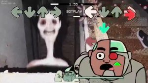 Guys look, a MONSTER | FNF MOD | Trevor Henderson EXE monsters