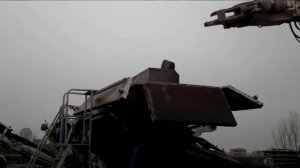 Дробление бетонной шпалы