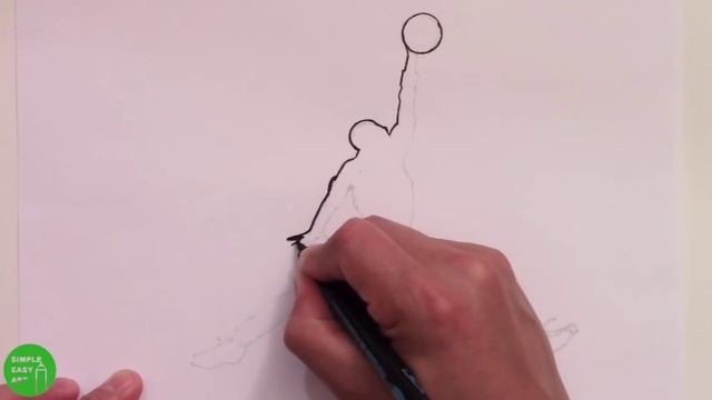 How to Draw the Air Jordan Logo