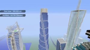 Minecraft Shanghai Tower