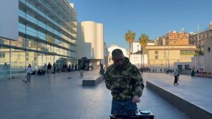 Lofi & Melodic House Mix In BARCELONA | A Normal Afternoon In Macba Square