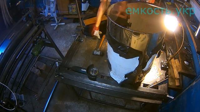 Бак круглый из нержавейки 75 литров смотреть онлайн