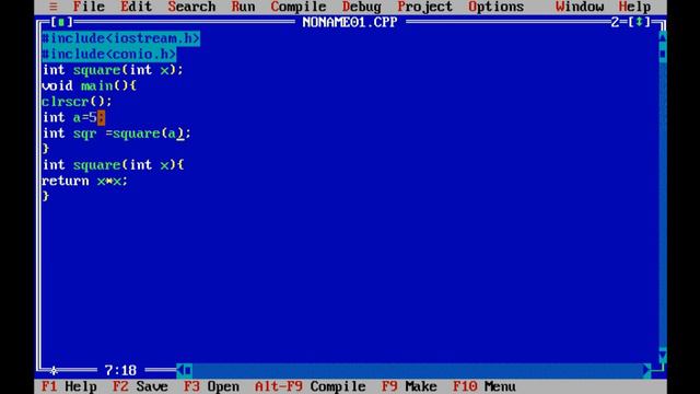 C++ Tutorials part12 function with parameter