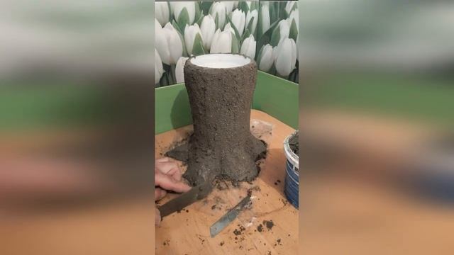 Горшок из пластиковых вёдер с секретом смотреть онлайн